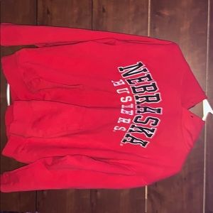 Red Nebraska Husker Hoodie